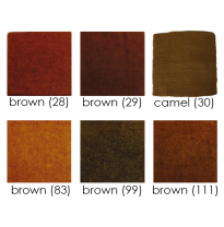 PAPOOSE - craft felt sheets 25cm, browns